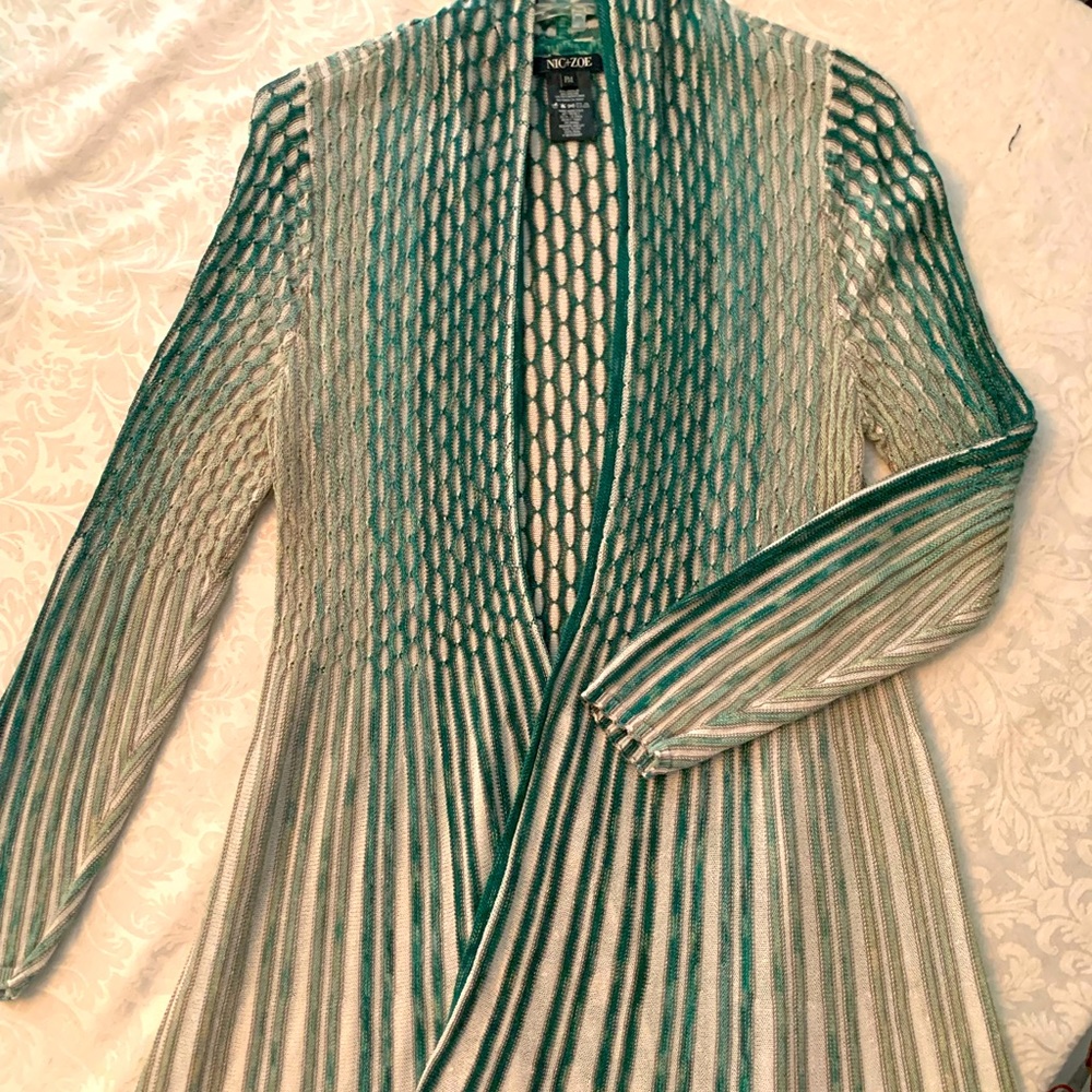 SHOWSTOPPER!!  - Long Linen Blend Cardigan